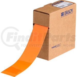 104316 by BRADY - Brady&#174; 104316 ToughStripe Floor Marking Tape, Polyester, 2"W X 100'L, Orange