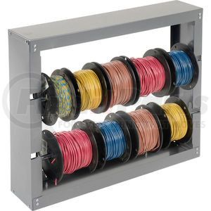 384-95 by DURHAM - Wire Spool Rack - Double Rod