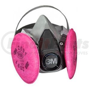 3M 7000126163 Respirator Cartridge 3M™ Half Facepiece Reusable Respirator Assembly 6291/07001(AAD), P100, Medium