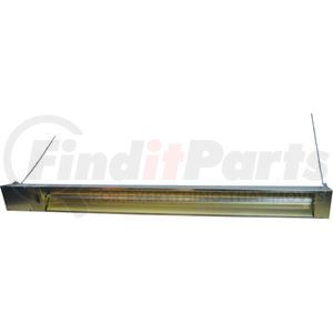 OCH57240VSSE by TPI - TPI Indoor/Outdoor Quartz Electric Infrared Heater OCH-57-240V-SSE 240V 3000W - Stainless Steel