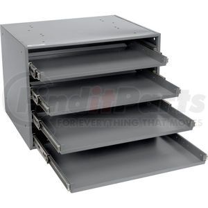 303B-15.75-95 by DURHAM - Durham Heavy Duty Bearing Rack 303B-15.75-95 - For Large Compartment Boxes - Fits Four Boxes
