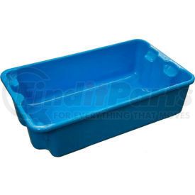 780208-5268 by MOLDED FIBERGLASS COMPANIES - Molded Fiberglass Nest and Stack Tote 780208 - 17-7/8" x10"-5/8" x 5"  Blue