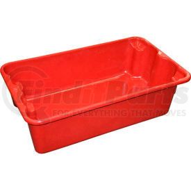 780208-5280 by MOLDED FIBERGLASS COMPANIES - Molded Fiberglass Nest and Stack Tote 780208 - 17-7/8" x10"-5/8" x 5" Red