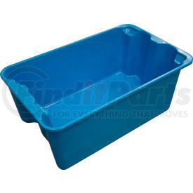 7804085268 by MOLDED FIBERGLASS COMPANIES - Molded Fiberglass Toteline Nest and Stack Tote 780408 - 20-1/2" x 12-7/8" x 8", Pkg Qty 10, Blue