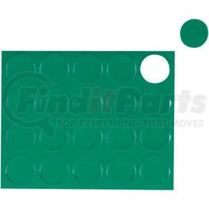 FM1602 by BI-SILQUE VISUAL COMMUNICATION PRODUCT, INC. - MasterVision Green Circle Magnets, Pack of 20