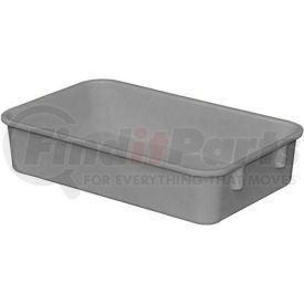 9221085136 by MOLDED FIBERGLASS COMPANIES - Molded Fiberglass Toteline Nesting Tote 922108 - 9-3/4"L x 6-1/8"W x 2-1/8"H, Gray