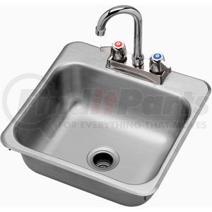 HS-1515 by KROWNE - Krowne&#174; HS-1515 Drop-In Hand Sink 15" x 15"