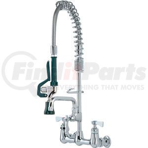 18-708L by KROWNE - Krowne 18-708L - Royal Series 8" Space Saver Pre-Rinse w/ Faucet, 8" Spout, Wall Mount Low Lead