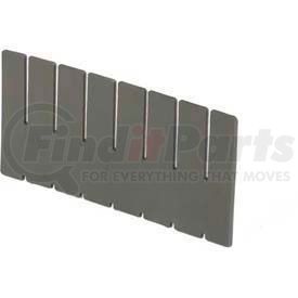 DV0825 XL by LEWIS-BINS.COM - LEWISBins ESD-Safe Vertical Box Dividers DV0825xL - 6-1/2"L x 1-29/32"H