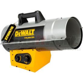 DXH170FAVT by ENERCO - DeWALT&#174; Portable Forced Air Propane Heater DXH170FAVT 125K to 170K BTU