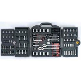 96-011 by STANLEY - Stanley 96-011 1/4", 3/8" & 1/2" Drive 170 Piece Mechanic's Tool Set