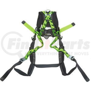 AC-QC/UGN by NORTH SAFETY - Miller AirCore&#8482; Harness, Quick-Connect Buckle, Green, AC-QC/UGN
