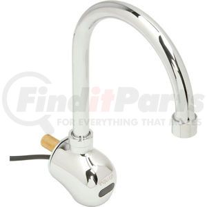 5EF-1D-WG by T&S BRASS - T&S&#174; 5EF-1D-WG Equip Sensor Faucet, Wall Mount, Gooseneck, 2.2 GPM, Chrome