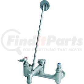 B-0665-BSTR by T&S BRASS - T&S Brass B-0665-BSTR Rough Chrome Service Sink Faucet