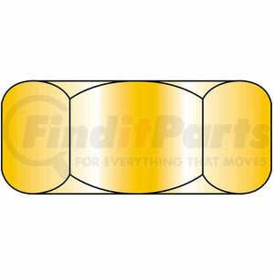 319450 by BRIGHTON-BEST - Finished Hex Nut - 1/4-28 - Low Carbon Steel - Zinc CR+3 - UNF - Pkg of 100 - Brighton-Best 319450