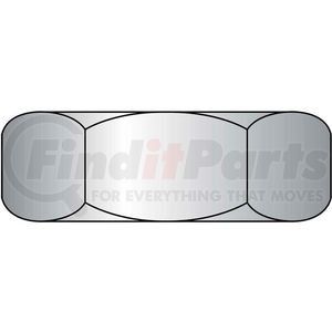 812020 by BRIGHTON-BEST - Nylon Insert Lock Nut - M5 x 0.8 - Steel - Zinc CR+3 - UNC - Class 8 - DIN 985 - 100 Pk - BBI 812020
