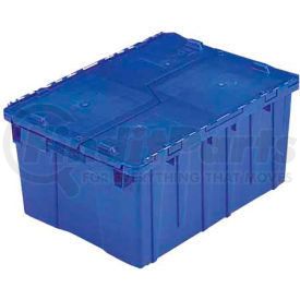 FP182-BL by LEWIS-BINS.COM - ORBIS Flipak&#174; Distribution Container FP182 - 21-13/16 x 15-3/16 x 12-7/8 Blue