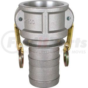 90.392.200 by BE POWER EQUIPMENT - 2" Aluminum Camlock Fitting - Male Barb x Female Coupler Thread