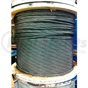 002400-00140 by SOUTHERN WIRE - Southern Wire&#174; 250' 1/4" Dia. 6x19 Improved Plow Steel Bright Wire Rope