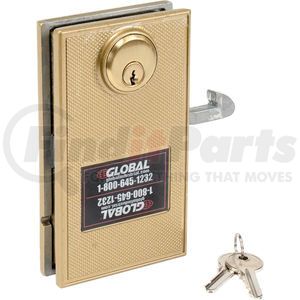 603CP138 by GLOBAL INDUSTRIAL - Global Industrial&#8482; Mortise Door Lock With 2 Keys for Sliding Doors