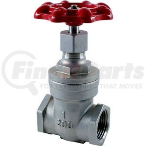 VGT102-12 by MERIT BRASS - 3/4 In. Stainless Steel Gate Valve - 200 PSI