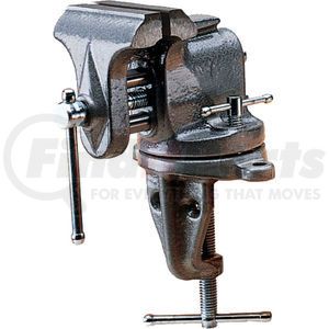 33153 by JET TOOLS - Wilton 33153 Model 153 3" Jaw Width 2-1/2" Opening 2-5/8" Throat Depth Clamp-On Bench Vise