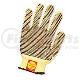 KVD18AL-100 by NORTH SAFETY - Perfect Fit Medium Weight One-Sided PVC Dots Kevlar&#174; Gloves, Ladies'