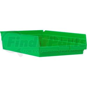 30178GREEN by AKRO MILS - Akro-Mils Plastic Nesting Storage Shelf Bin 30178 - 11-1/8"W x 17-5/8"D x 4"H Green