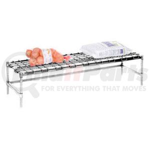 561946 by GLOBAL INDUSTRIAL - Nexel&#174; Poly-Z-Brite&#174; Stationary Dunnage Rack 60"W x 18"D x 14"H