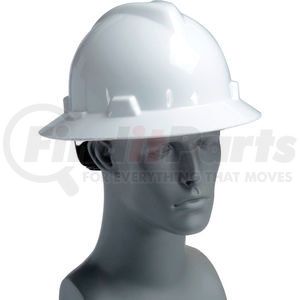 475369 by MSA - MSA V-Gard&#174; Hard Hats, Full Brim, Fas-Trac&#174; Suspension, White, 475369