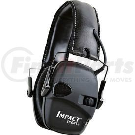1030942 by NORTH SAFETY - Howard Leight&#8482; 1030942 Impact&#174; Sport Folding Electronic Earmuff, Black, NRR 22 dB