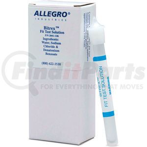 2041-12K by ALLEGRO INDUSTRIES - Allegro 2041-12K Bitrex Test Solution, 6/Box