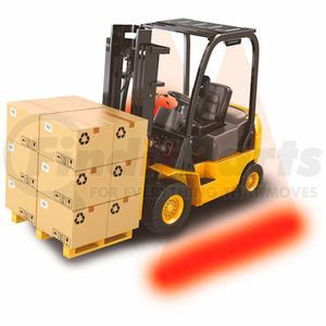 70-1094 by IRONGUARD SAFETY PRODUCTS - The Forklift Side Spotter by Ideal Warehouse Pedestrian Warning Forklift Truck Spotlight 70-1094