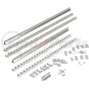 235823 by GLOBAL INDUSTRIAL - Global Industrial™ Gravity Carton Flow Roller Track Kit 96"