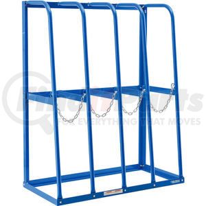 320753A by GLOBAL INDUSTRIAL - Global Industrial&#153; Vertical Bar Storage Rack, 4 Bays, 48"Wx24"Dx60"H, 6000 Lb. Cap. - Assembled