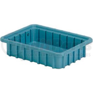 DC1025 Lt Blue by LEWIS-BINS.COM - LEWISBins Divider Box  DC1025 10-13/16" x 8-5/16" x 2-1/2", Light Blue