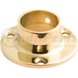 00-500/1 by LAVI - Lavi Industries, Flange, Wall, for 1" Tubing, Polished Brass