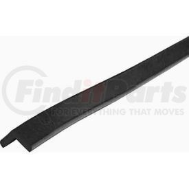 60-6740-3 by IRONGUARD SAFETY PRODUCTS - Knuffi 90-Degree Shelf Bumper Guard, Type E, 196-3/4"L x 1"W x 1"H, Black, 60-6740-3