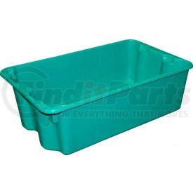 780508-5170 by MOLDED FIBERGLASS COMPANIES - Molded Fiberglass Nest and Stack Tote 780508 - 24-1/4" x 14-3/4" x 8" Green