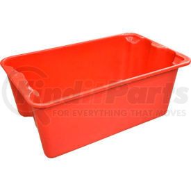 7804085280 by MOLDED FIBERGLASS COMPANIES - Molded Fiberglass Toteline Nest and Stack Tote 780408 - 20-1/2" x 12-7/8" x 8", Pkg Qty 10, Red