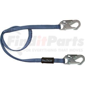 8204 by FALLTECH - FallTech® 8204 4' Restraint Lanyard, Single Leg, with 2 Snap Hooks