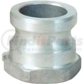 50400030 by APACHE - 4" Dia. Type A Aluminum Spec Cam and Groove Adapter x Female NPT