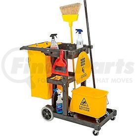 6850 by IMPACT PRODUCTS - Impact&#174; Janitor Cart - Gray, 6850