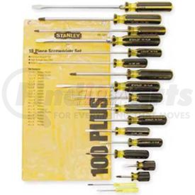 66-520-A by STANLEY - Stanley 66-520-A 100 Plus&#174; 18 Piece Combination Screwdriver Set