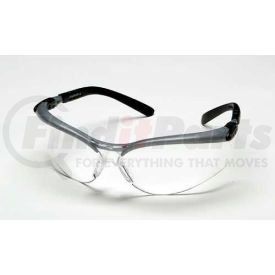 7000052795 by 3M - 3M&#8482; BX&#8482; Protective Eyewear, Clear Lens, Silver/Black Frame