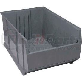 QRB246GY by QUANTUM STORAGE SYSTEMS - Quantum Plastic Rack Bin, 23-7/8"W x 41-7/8"D x 17-1/2"H , Gray