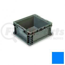 NXO1215-7-BL by LEWIS-BINS.COM - ORBIS Stakpak NXO1215-7 Modular Straight Wall Container, 12"L x 15"W x 7-1/2"H, Blue