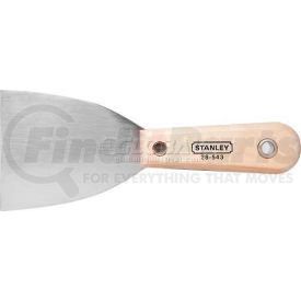 28-543 by STANLEY - Stanley 28-543 Wood Handle Stiff Scraper Knife, 3"