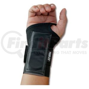 70006 by ERGODYNE - Ergodyne&#174; ProFlex&#174; 4000 Single Strap Wrist Support, Black, Large, Right