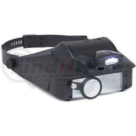 LV-10 by CARSON OPTICAL - Carson® LV-10 LumiVisor™ LED Lighted 2x/3x/5x/6x Head Worn Magnifier